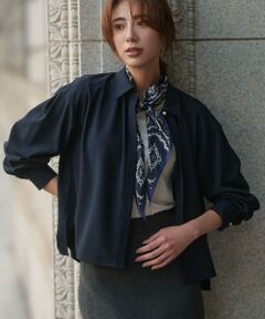 S size ONWARD(小さいサイズ) / エスサイズオンワード シャツ・ブラウス | 【UVカット・アンチピリング・洗える】ウーステッドエステル シャツ