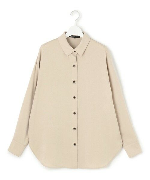 S size ONWARD(小さいサイズ) / エスサイズオンワード シャツ・ブラウス | 【見上愛さん着用/Oggi10月号掲載/洗える】スエーディーサテン シャツ | 詳細3