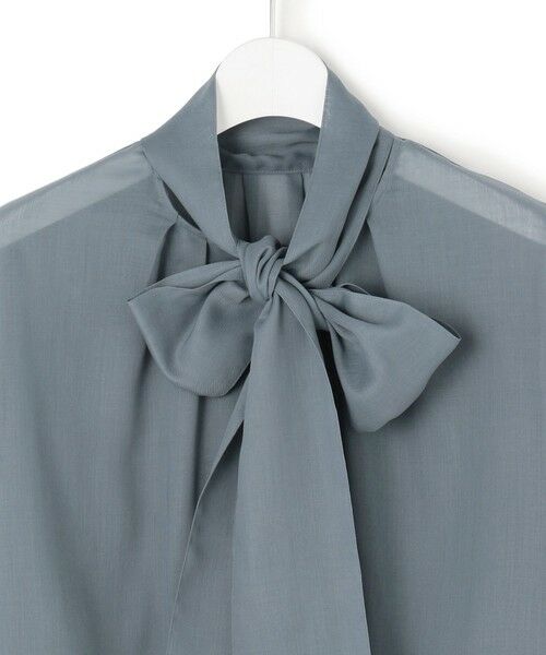 S size ONWARD(小さいサイズ) / エスサイズオンワード シャツ・ブラウス | 【見上愛さん着用/洗える】シアービエラ ボウタイ ブラウス | 詳細25