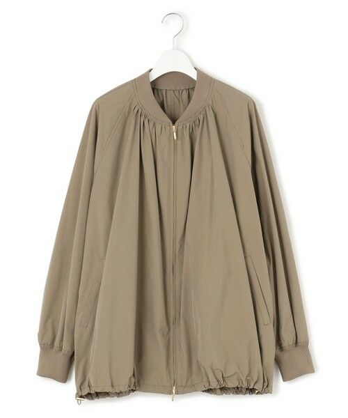 S size ONWARD(小さいサイズ) / エスサイズオンワード ブルゾン | 【撥水加工】ソフトメモリータフタ ミドル丈 ブルゾン | 詳細6