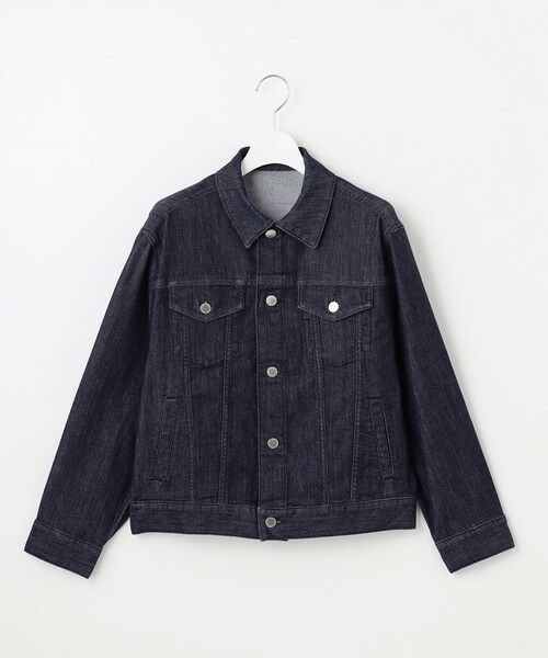 S size ONWARD(小さいサイズ) / エスサイズオンワード Gジャン・デニムジャケット | 【洗える】ウスカルデニムベーシック ジャケット | 詳細2