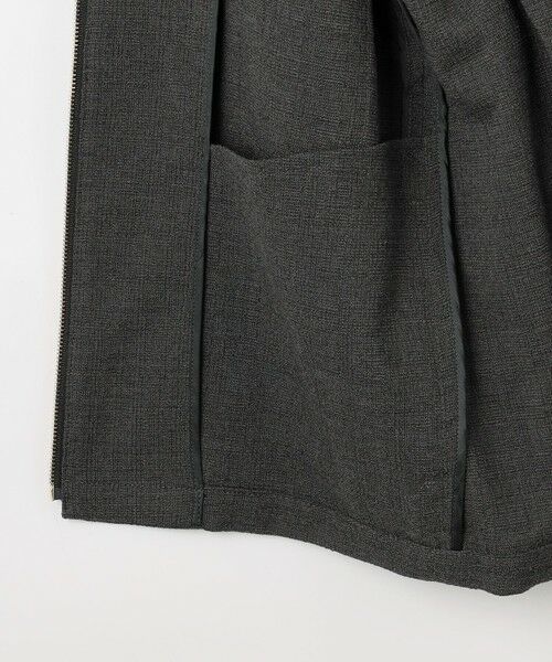 S size ONWARD(小さいサイズ) / エスサイズオンワード ブルゾン | ライトブッチャーノーカラー ブルゾン | 詳細10