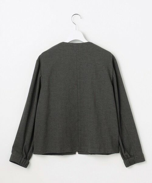 S size ONWARD(小さいサイズ) / エスサイズオンワード ブルゾン | ライトブッチャーノーカラー ブルゾン | 詳細12