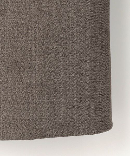 S size ONWARD(小さいサイズ) / エスサイズオンワード ノーカラージャケット | 【WEB限定・UVカット・アンチピリング】ウーステッドエステル クルーネック ジャケット | 詳細10