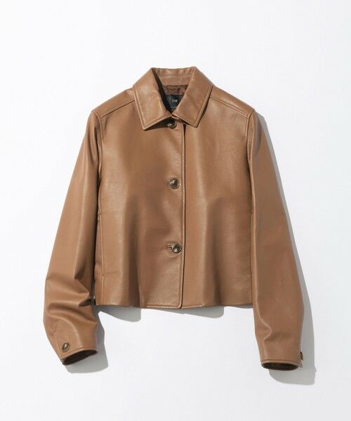S size ONWARD(小さいサイズ) / エスサイズオンワード その他アウター | ラムレザー ステンカラー ジャケット | 詳細13