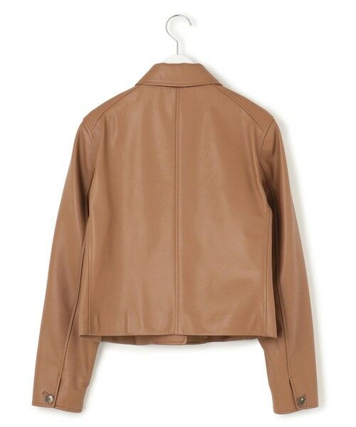 S size ONWARD(小さいサイズ) / エスサイズオンワード その他アウター | ラムレザー ステンカラー ジャケット | 詳細15