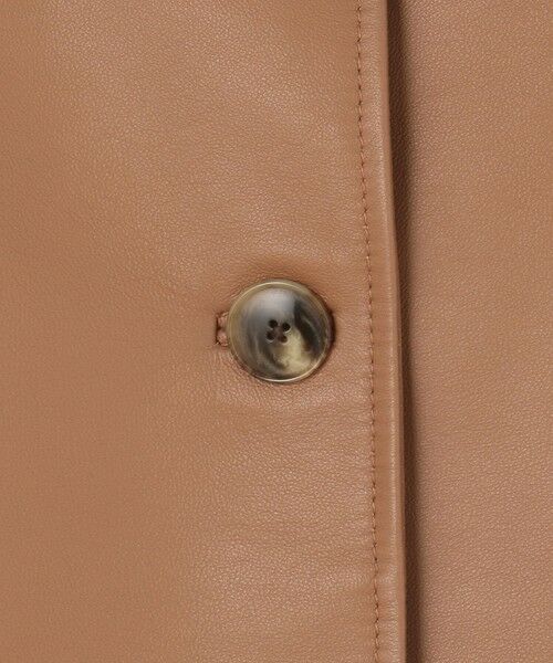 S size ONWARD(小さいサイズ) / エスサイズオンワード その他アウター | ラムレザー ステンカラー ジャケット | 詳細20