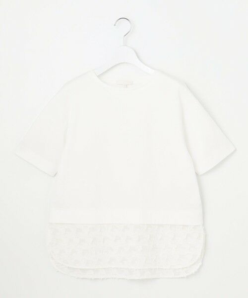 S size ONWARD(小さいサイズ) / エスサイズオンワード カットソー | 【カタログ掲載】ジャカードコンビジャージー カットソー | 詳細5