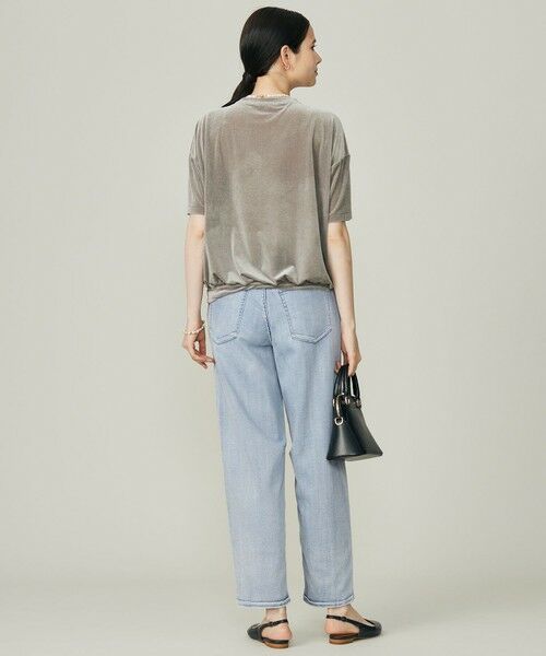 S size ONWARD(小さいサイズ) / エスサイズオンワード カットソー | 【SHIHOさん着用】シアーベロア カットソー | 詳細2