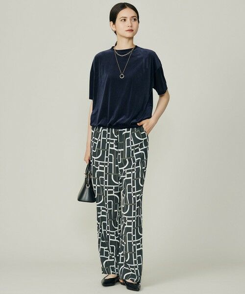 S size ONWARD(小さいサイズ) / エスサイズオンワード カットソー | 【SHIHOさん着用】シアーベロア カットソー | 詳細10