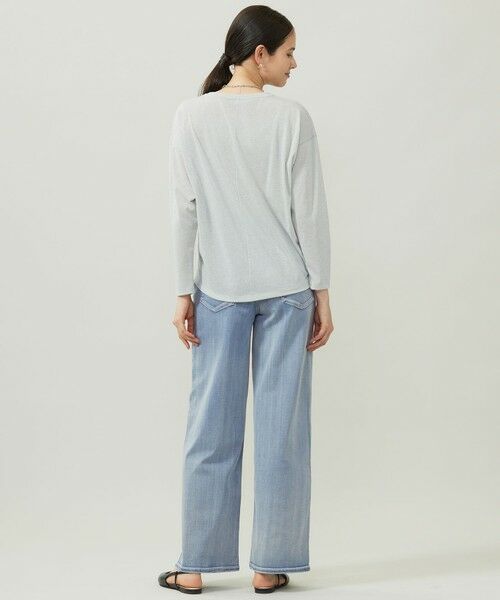 S size ONWARD(小さいサイズ) / エスサイズオンワード カットソー | 【カタログ掲載】ラメトリコットジャージー カットソー | 詳細4