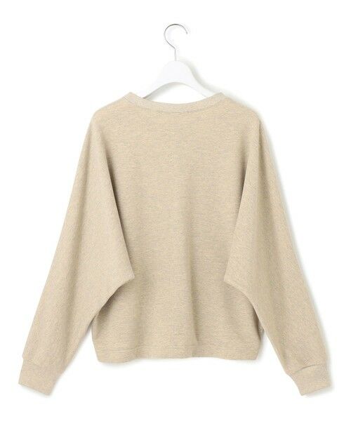 S size ONWARD(小さいサイズ) / エスサイズオンワード カットソー | 【洗える】シャイニーコットンテリー ドルマン スウェット | 詳細8