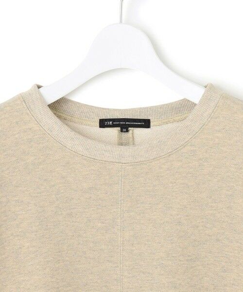 S size ONWARD(小さいサイズ) / エスサイズオンワード カットソー | 【洗える】シャイニーコットンテリー ドルマン スウェット | 詳細9