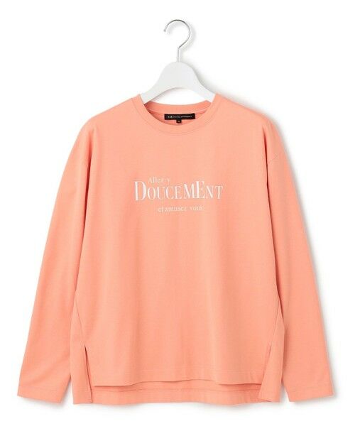 S size ONWARD(小さいサイズ) / エスサイズオンワード カットソー | 【洗える】ロゴプリント コットン Tシャツ | 詳細8