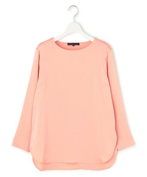 S size ONWARD(小さいサイズ) / エスサイズオンワード カットソー | 【洗える】サテン ロングスリーブ Tシャツ | 詳細18