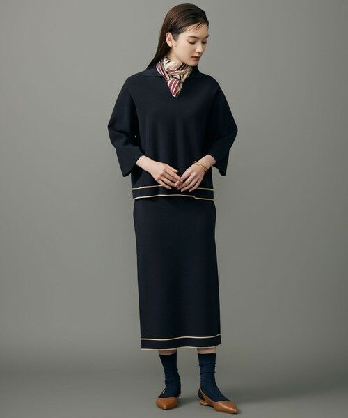 S size ONWARD(小さいサイズ) / エスサイズオンワード ニット・セーター | レーヨンストレッチスキッパー ニット | 詳細11