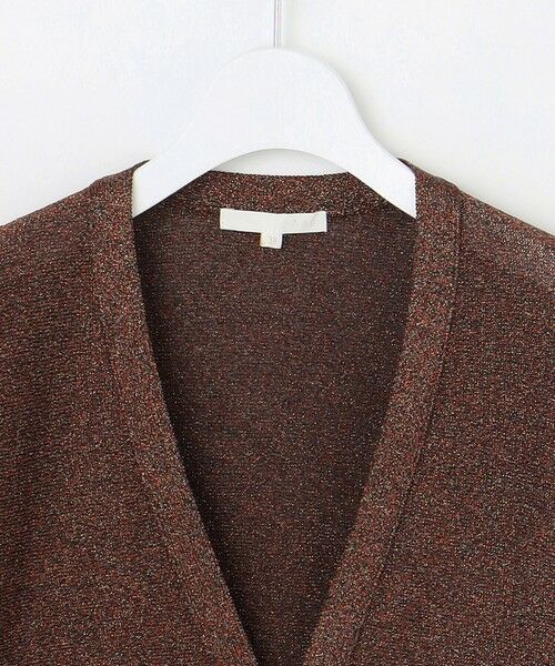 S size ONWARD(小さいサイズ) / エスサイズオンワード カーディガン・ボレロ | 【カタログ掲載】カラーミックスラメ カーディガン | 詳細4