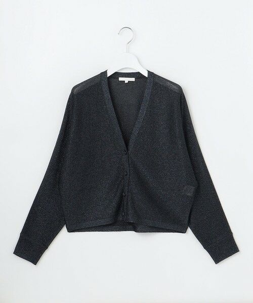 S size ONWARD(小さいサイズ) / エスサイズオンワード カーディガン・ボレロ | 【カタログ掲載】カラーミックスラメ カーディガン | 詳細15