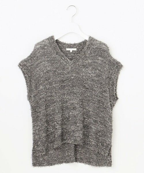 S size ONWARD(小さいサイズ) / エスサイズオンワード ニット・セーター | ファンシーラメスラリット ニット | 詳細2