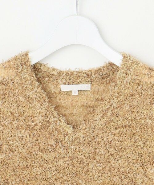 S size ONWARD(小さいサイズ) / エスサイズオンワード ニット・セーター | ファンシーラメスラリット ニット | 詳細6