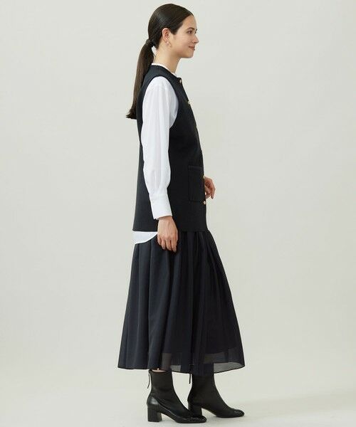 S size ONWARD(小さいサイズ) / エスサイズオンワード ベスト | 【カタログ掲載】ループボンディングニット ベスト | 詳細15