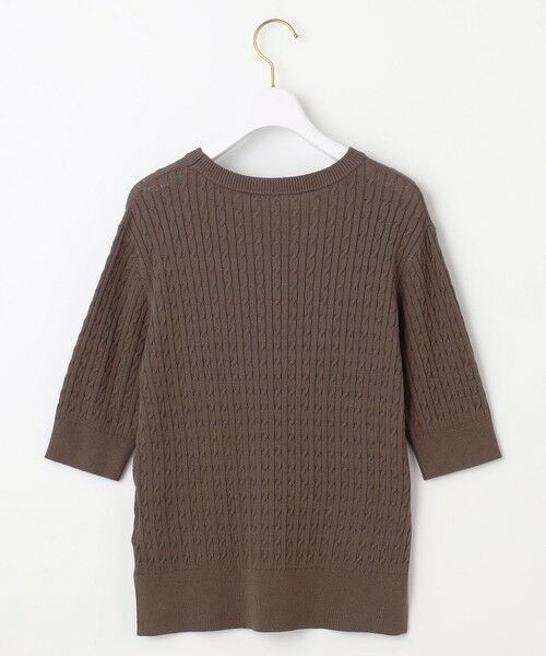 S size ONWARD(小さいサイズ) / エスサイズオンワード ニット・セーター | ケーブルニット プルオーバー | 詳細5