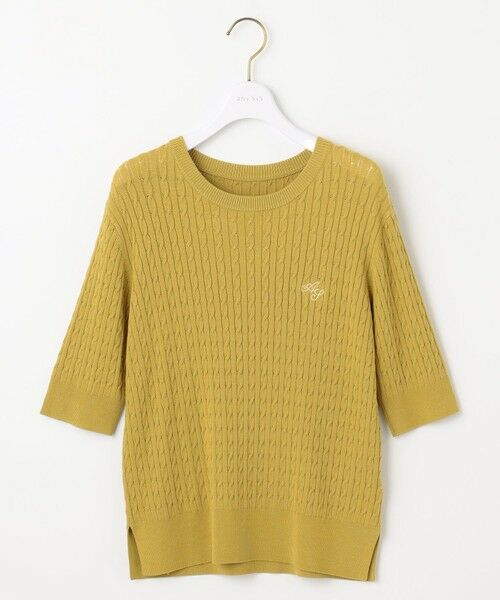 S size ONWARD(小さいサイズ) / エスサイズオンワード ニット・セーター | ケーブルニット プルオーバー | 詳細18