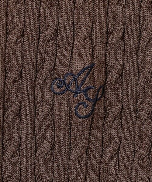 S size ONWARD(小さいサイズ) / エスサイズオンワード カーディガン・ボレロ | ケーブルニット カーディガン | 詳細18
