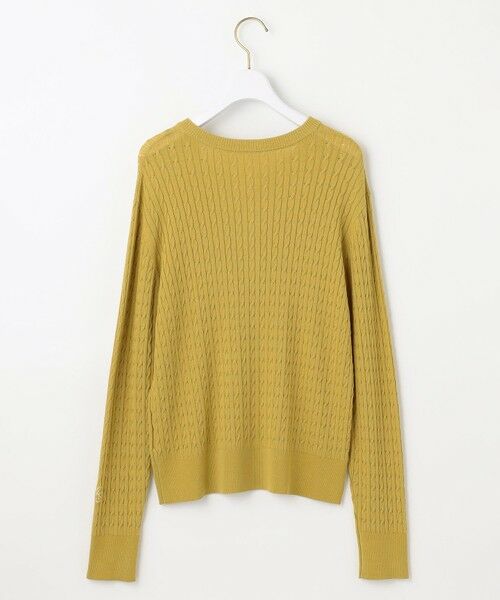 S size ONWARD(小さいサイズ) / エスサイズオンワード カーディガン・ボレロ | 【UVカット・洗える】ケーブルニット カーディガン | 詳細28