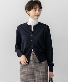 S size ONWARD(小さいサイズ) / エスサイズオンワード カーディガン・ボレロ | 【洗える】サステナブルウール ベーシック カーディガン