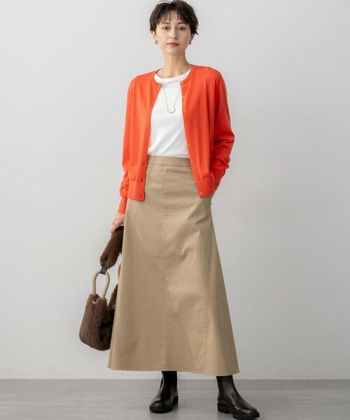 S size ONWARD(小さいサイズ) / エスサイズオンワード カーディガン・ボレロ | 【洗える】サステナブルウール ベーシック カーディガン | 詳細6