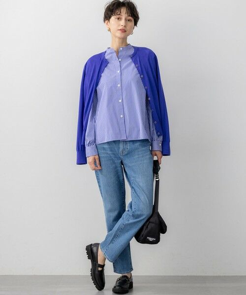 S size ONWARD(小さいサイズ) / エスサイズオンワード カーディガン・ボレロ | 【洗える】サステナブルウール ベーシック カーディガン | 詳細9