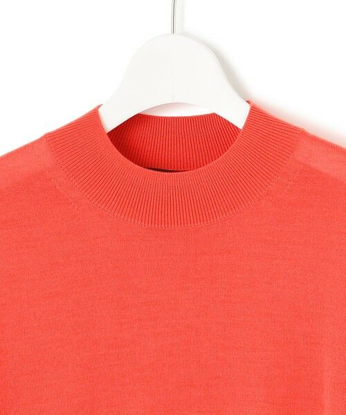 S size ONWARD(小さいサイズ) / エスサイズオンワード ニット・セーター | 【洗える】サステナブルウール モックネック 5分袖 ニット | 詳細11