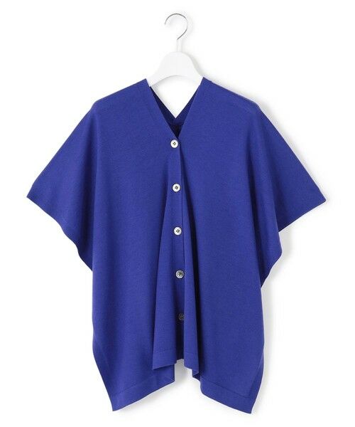 S size ONWARD(小さいサイズ) / エスサイズオンワード ニット・セーター | 【洗える】コンパクトウール マルチウェイ ニットポンチョ | 詳細7