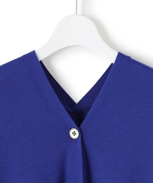 S size ONWARD(小さいサイズ) / エスサイズオンワード ニット・セーター | 【洗える】コンパクトウール マルチウェイ ニットポンチョ | 詳細9