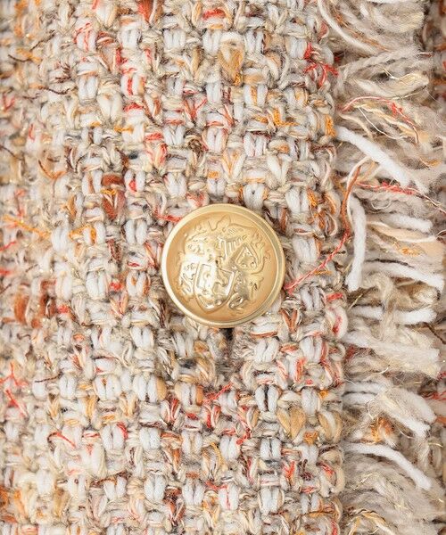 S size ONWARD(小さいサイズ) / エスサイズオンワード ノーカラージャケット | 【見上愛さん着用/GLOW11月号掲載】ツイード ニット ジャケット | 詳細13