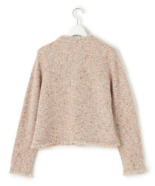 S size ONWARD(小さいサイズ) / エスサイズオンワード ノーカラージャケット | 【見上愛さん着用/新色追加/VERY掲載】ツイード ニット ジャケット | 詳細10