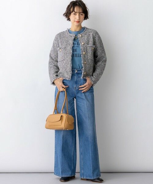 S size ONWARD(小さいサイズ) / エスサイズオンワード ノーカラージャケット | 【見上愛さん着用/新色追加/VERY掲載】ツイード ニット ジャケット | 詳細29