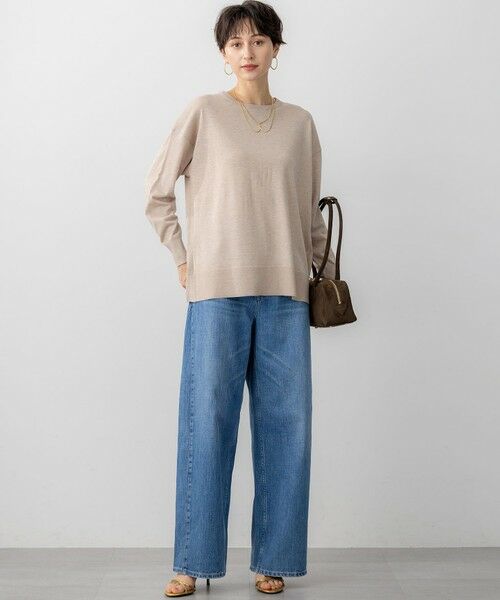 S size ONWARD(小さいサイズ) / エスサイズオンワード ニット・セーター | 【洗える】オータムシャイニー リラクシー ニット | 詳細8