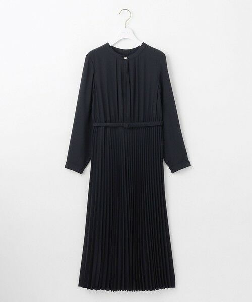 S size ONWARD(小さいサイズ) / エスサイズオンワード ロング・マキシ丈ワンピース | 【洗える】ノーブルプリーツ ワンピース | 詳細12