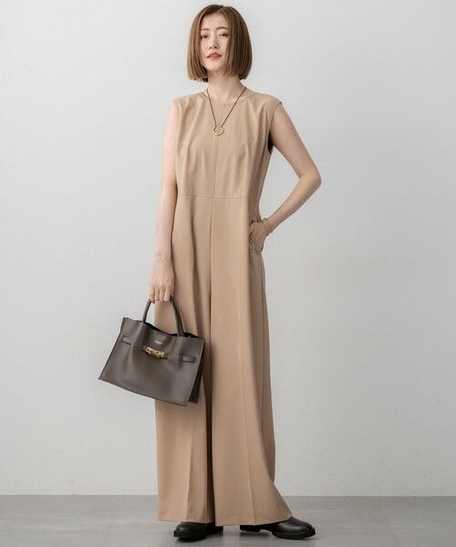 S size ONWARD(小さいサイズ) / エスサイズオンワード サロペット・オールインワン | 【洗える】TWマットクロス オールインワン | 詳細8