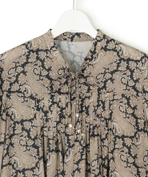 S size ONWARD(小さいサイズ) / エスサイズオンワード ロング・マキシ丈ワンピース | 【洗える】Ratti ヴィンテージペイズリープリント ワンピース | 詳細8