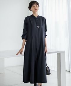 S size ONWARD(小さいサイズ) / エスサイズオンワード ミニ丈・ひざ丈ワンピース | 【洗える】TWビエラ シャツワンピース