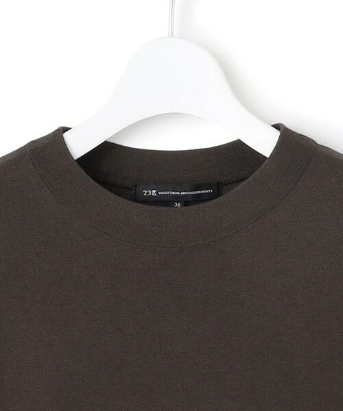 S size ONWARD(小さいサイズ) / エスサイズオンワード ミニ丈・ひざ丈ワンピース | 【洗える/吊り干しOK】ヴィスコースストレッチ  バックデザイン ニットワンピース | 詳細10