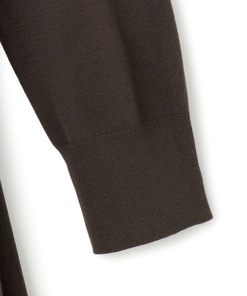 S size ONWARD(小さいサイズ) / エスサイズオンワード ミニ丈・ひざ丈ワンピース | 【洗える/吊り干しOK】ヴィスコースストレッチ  バックデザイン ニットワンピース | 詳細11