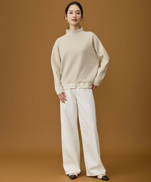 S size ONWARD(小さいサイズ) / エスサイズオンワード デニムパンツ | ウスカルデニムワイドストレート パンツ | 詳細19