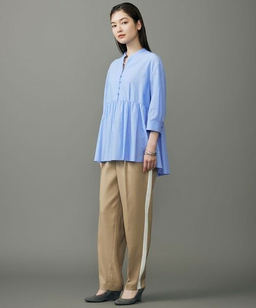 S size ONWARD(小さいサイズ) / エスサイズオンワード その他パンツ | 【カタログ掲載】ウールライクストレッチテーパード パンツ | 詳細3