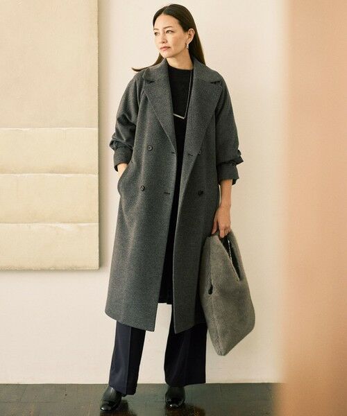 S size ONWARD(小さいサイズ) / エスサイズオンワード その他パンツ | 【カタログ掲載】ウールライクストレッチワイド パンツ | 詳細22