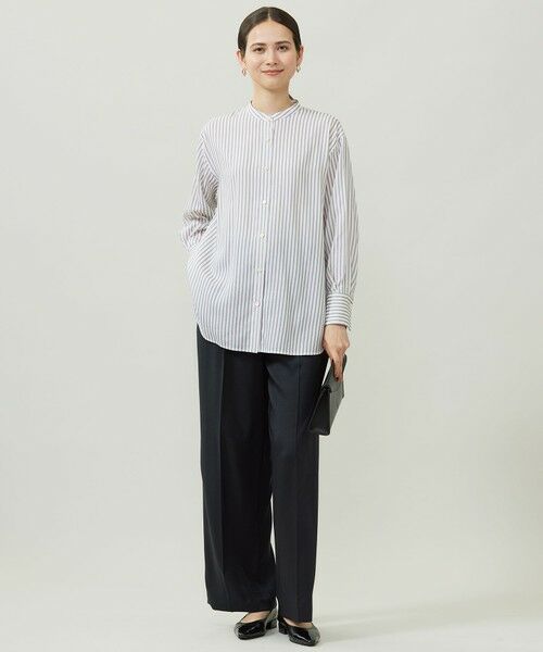 S size ONWARD(小さいサイズ) / エスサイズオンワード その他パンツ | 【カタログ掲載】ウールライクストレッチワイド パンツ | 詳細26