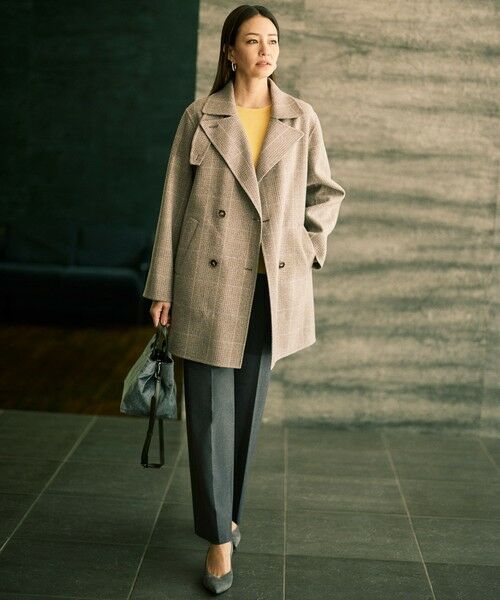 S size ONWARD(小さいサイズ) / エスサイズオンワード その他パンツ | 【カタログ掲載】TRギャバストレート パンツ | 詳細10